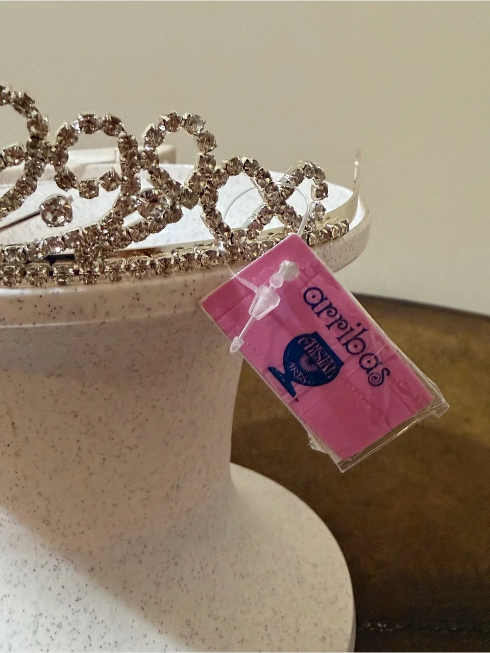 NEW WITH TAGS AUTHENTIC ARRIBAS DISNEY PRINCESS WEDDING PARTY TIARA WITH COMBS 👑